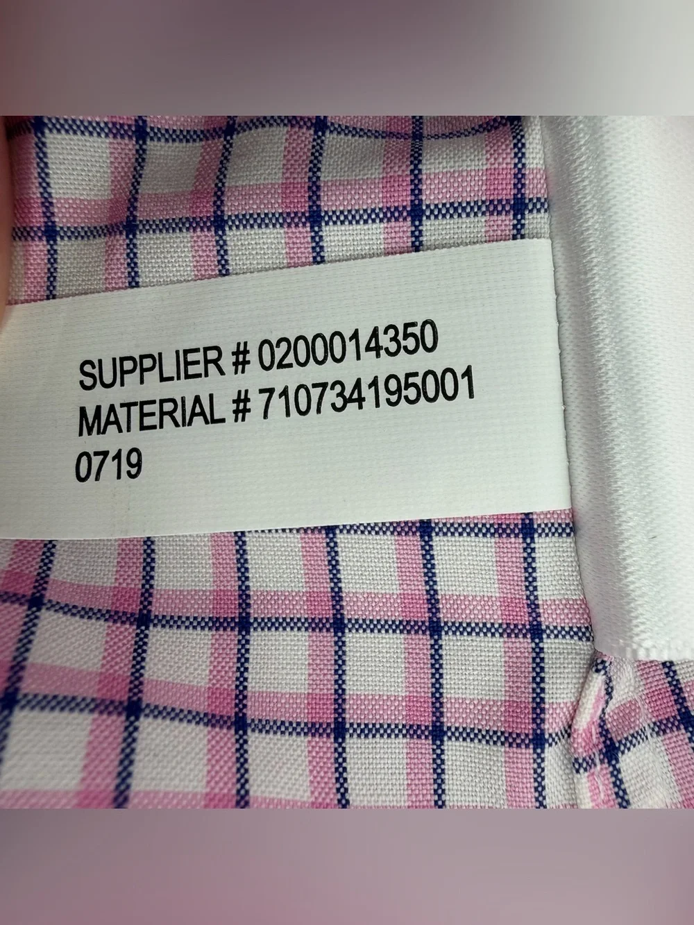 Polo Ralph Lauren Large Shirt Mens Pink Blue Check Plaid Long Sleeve Button Down